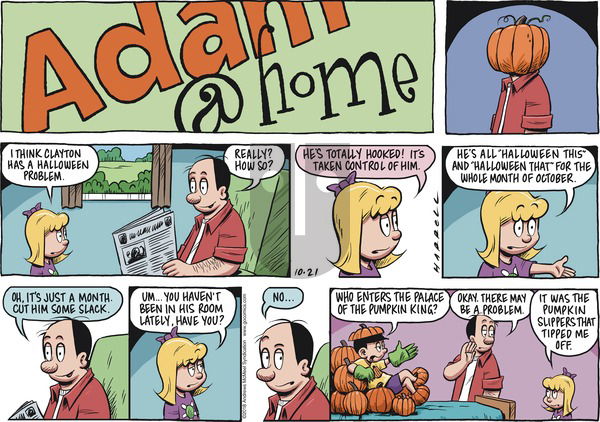 Adam@Home on Sunday October 21, 2018 Comic Strip