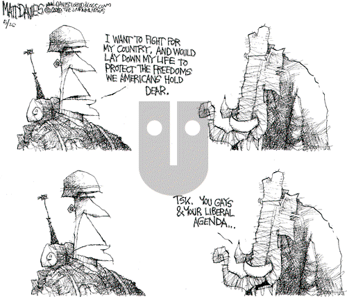 Matt Davies - Wednesday May 26, 2010 Comic Strip