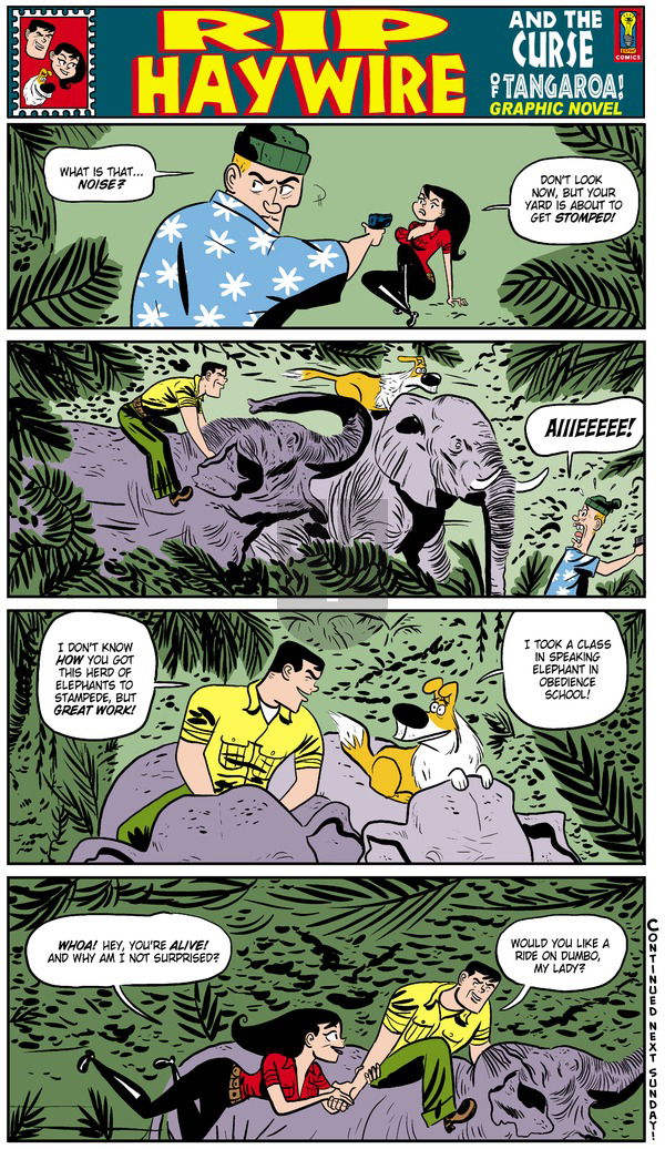 Rip Haywire on Sunday July 27, 2014 Comic Strip