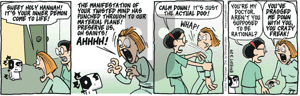 Pooch Cafe on Thursday March 29, 2012 Comic Strip