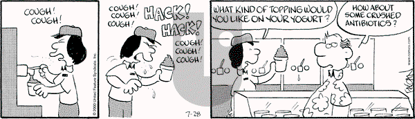 Drabble on Friday July 28, 2000 Comic Strip