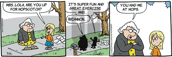 Lola on Tuesday March 12, 2013 Comic Strip