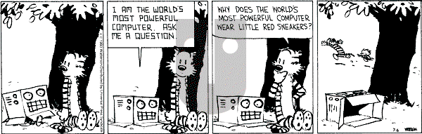 Calvin and Hobbes - Tuesday July 6, 1993 Comic Strip