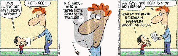 Baby Blues on Thursday November 29, 2018 Comic Strip