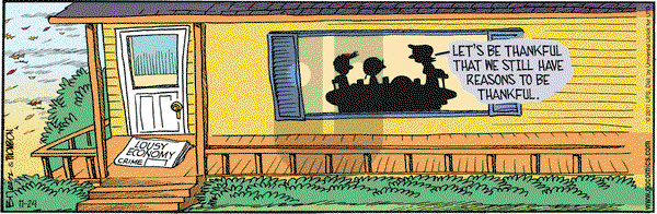 Grand Avenue on Thursday November 24, 2011 Comic Strip
