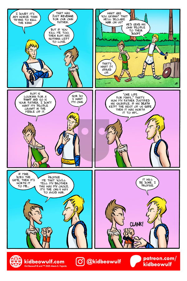 Kid Beowulf on Thursday May 1, 2025 Comic Strip