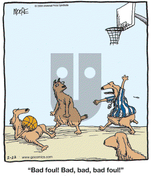In the Bleachers - Friday February 22, 2008 Comic Strip