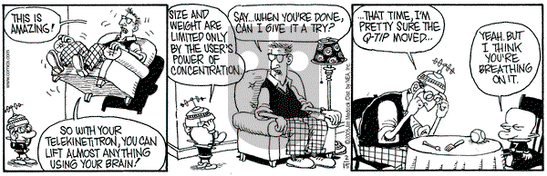 Monty on Tuesday February 15, 2005 Comic Strip