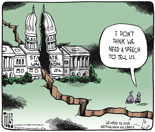 Tom Toles on Tuesday January 29, 2019 Comic Strip