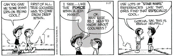 Grand Avenue on Thursday March 27, 2003 Comic Strip
