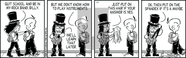 Cow and Boy Classics on Wednesday February 6, 2008 Comic Strip