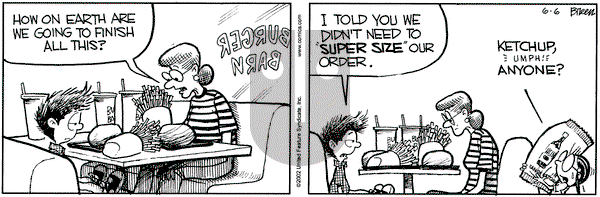 Grand Avenue on Thursday June 6, 2002 Comic Strip