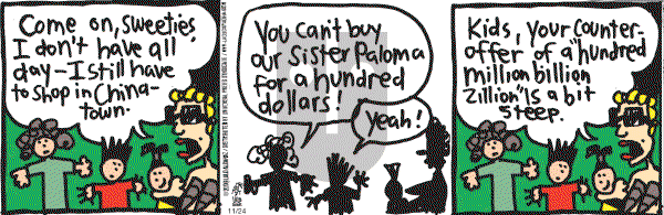 La Cucaracha on Friday November 24, 2006 Comic Strip