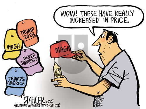 Jeff Stahler on Sunday April 13, 2025 Comic Strip
