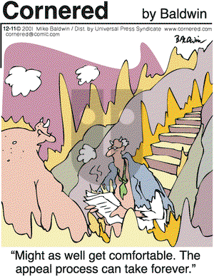 Cornered - Tuesday December 11, 2001 Comic Strip