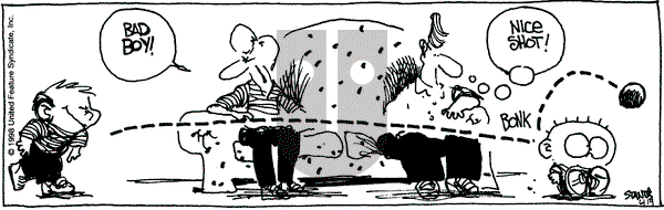 The Buckets on Friday June 19, 1998 Comic Strip