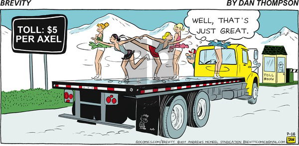 Brevity on Sunday July 16, 2017 Comic Strip