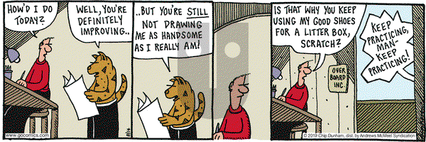 Overboard on Wednesday August 14, 2019 Comic Strip
