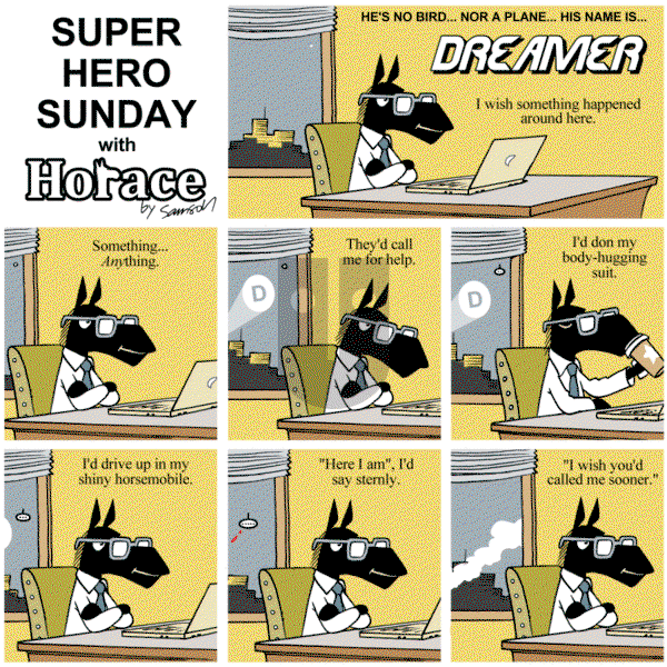 Dark Side of the Horse on Sunday July 10, 2016 Comic Strip