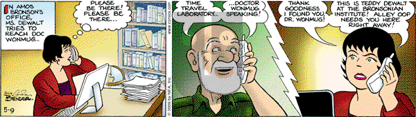 Alley Oop on Saturday May 9, 2009 Comic Strip