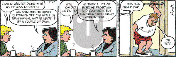 Cleats - Monday November 22, 2004 Comic Strip