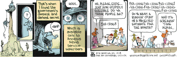 Non Sequitur - Thursday December 8, 2016 Comic Strip