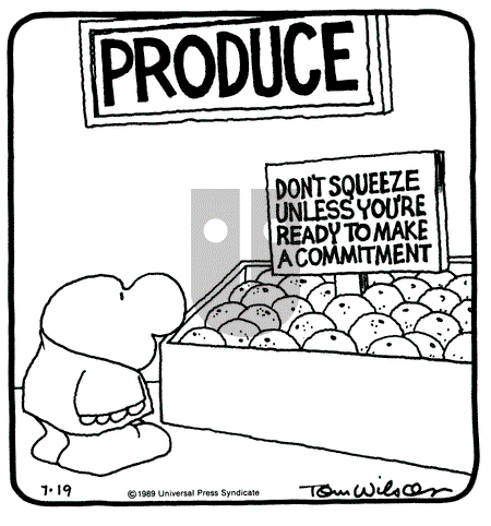 Ziggy - Wednesday July 19, 1989 Comic Strip