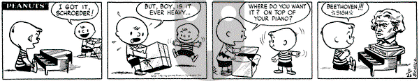 Peanuts on Monday November 26, 1951 Comic Strip