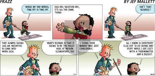 Frazz on Sunday January 26, 2020 Comic Strip