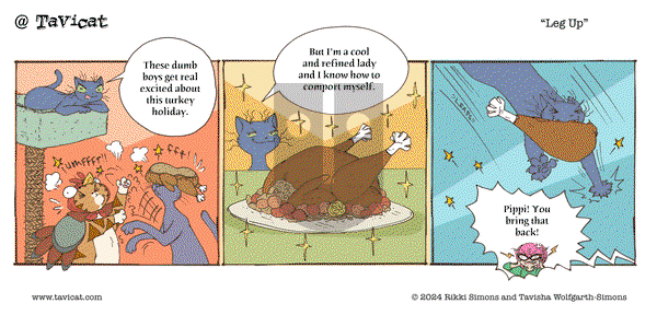 @Tavicat on Wednesday November 27, 2024 Comic Strip