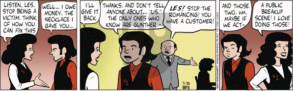 Luann on Thursday March 30, 2017 Comic Strip