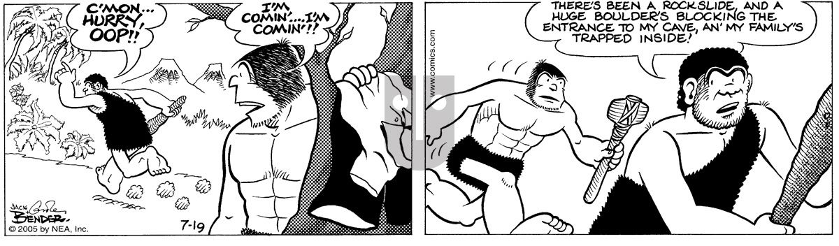 Alley Oop - Tuesday July 19, 2005 Comic Strip