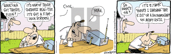 The Duplex on Tuesday September 11, 2001 Comic Strip