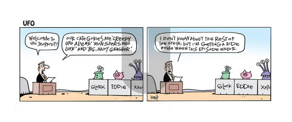 UFO on Monday April 7, 2025 Comic Strip