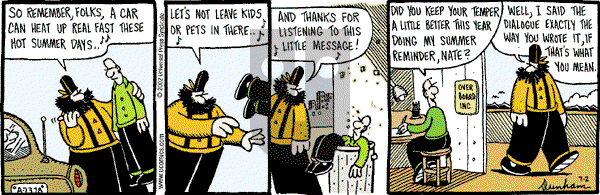 Overboard on Tuesday July 2, 2002 Comic Strip