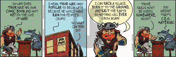 Ink Pen on Tuesday November 21, 2006 Comic Strip