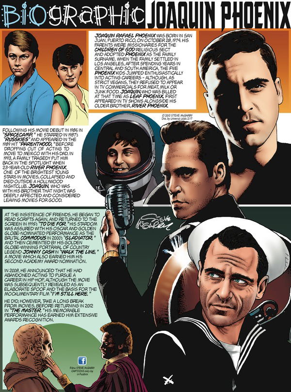 Biographic on Sunday February 17, 2013 Comic Strip