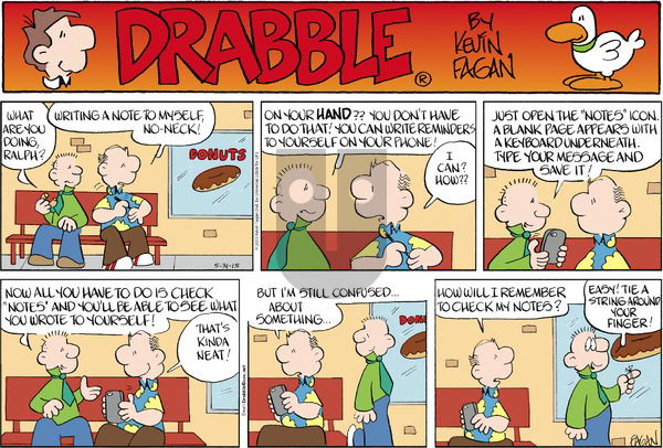 Drabble on Sunday May 31, 2015 Comic Strip