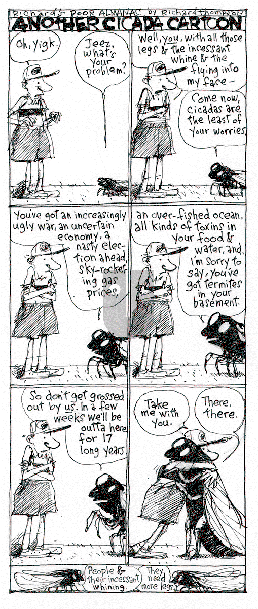 Richard's Poor Almanac on Wednesday June 24, 2015 Comic Strip