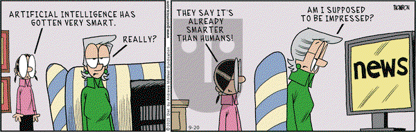 Grand Avenue on Saturday September 20, 2025 Comic Strip