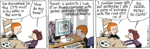 Cul de Sac on Tuesday February 20, 2018 Comic Strip