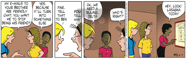 Luann on Saturday April 7, 2007 Comic Strip