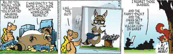 Over the Hedge on Thursday February 11, 2021 Comic Strip