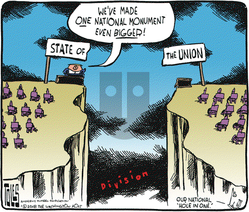 Tom Toles on Tuesday January 30, 2018 Comic Strip