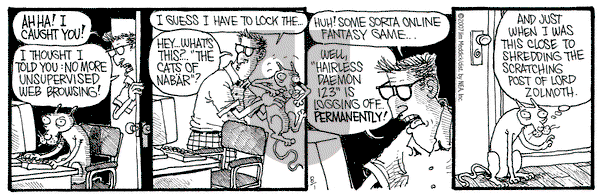 Monty on Wednesday August 1, 2007 Comic Strip