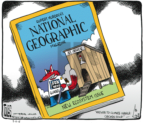 Tom Toles on Tuesday September 15, 2015 Comic Strip