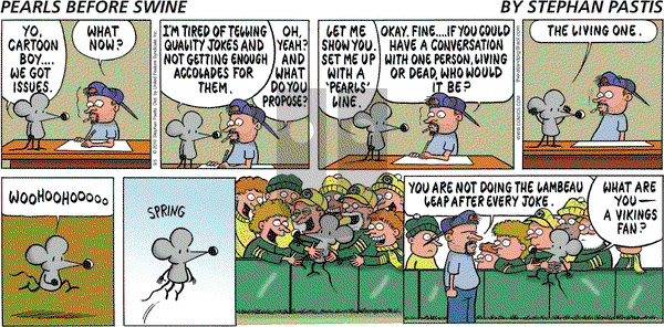 Pearls Before Swine on Sunday September 5, 2010 Comic Strip