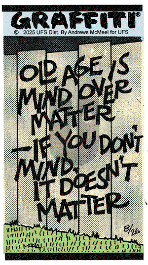 Graffiti on Tuesday August 26, 2025 Comic Strip