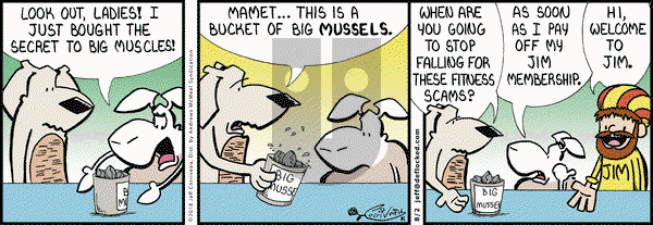 DeFlocked on Thursday August 2, 2018 Comic Strip