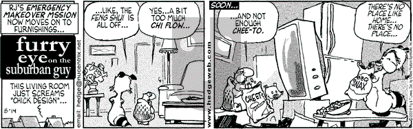 Over the Hedge on Thursday August 14, 2003 Comic Strip